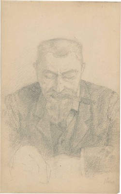 Радлов Николай Эрнестович.  Альбом с рисунками (26 листов с 30 набросками)